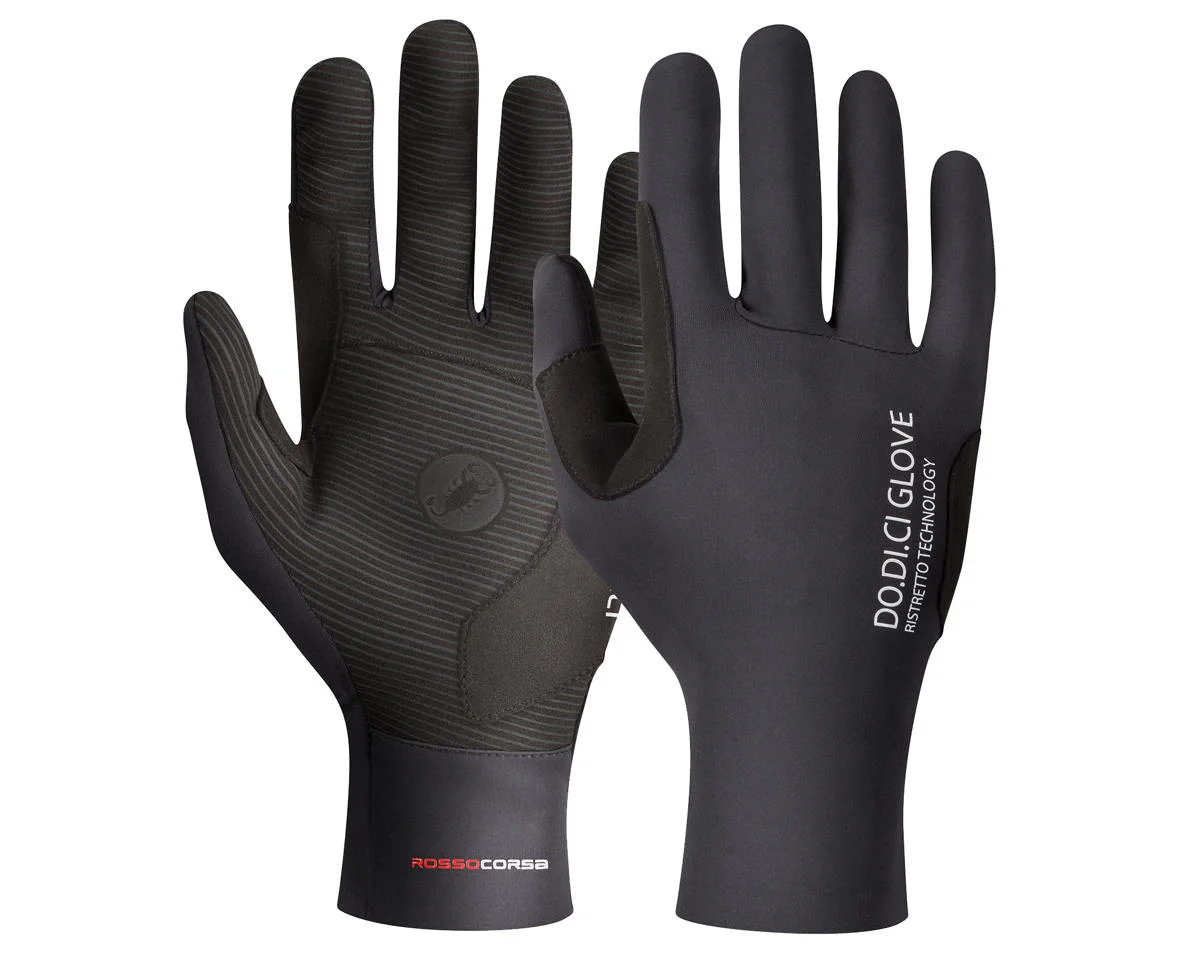 Castelli Do.Di.Ci. Long Finger Gloves (Black) (M)